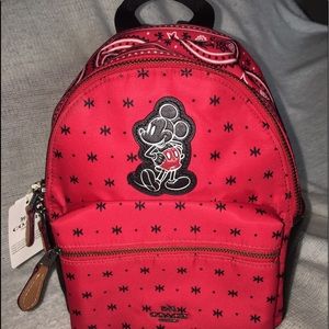 NWT Coach Disney limited edition bandana backpack